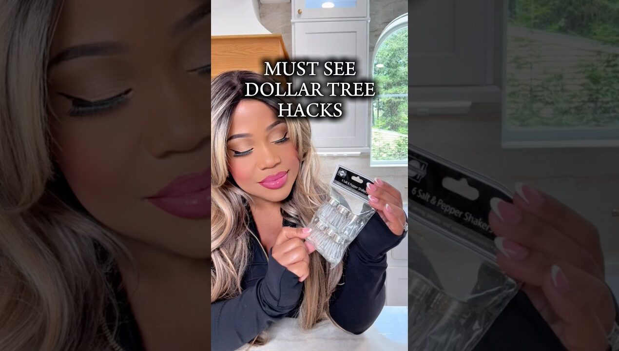 5 NEW Dollar Tree hacks 🤭 #DIY #fall #organization #momlife #hacks #dollartreediy #diycenterpiece