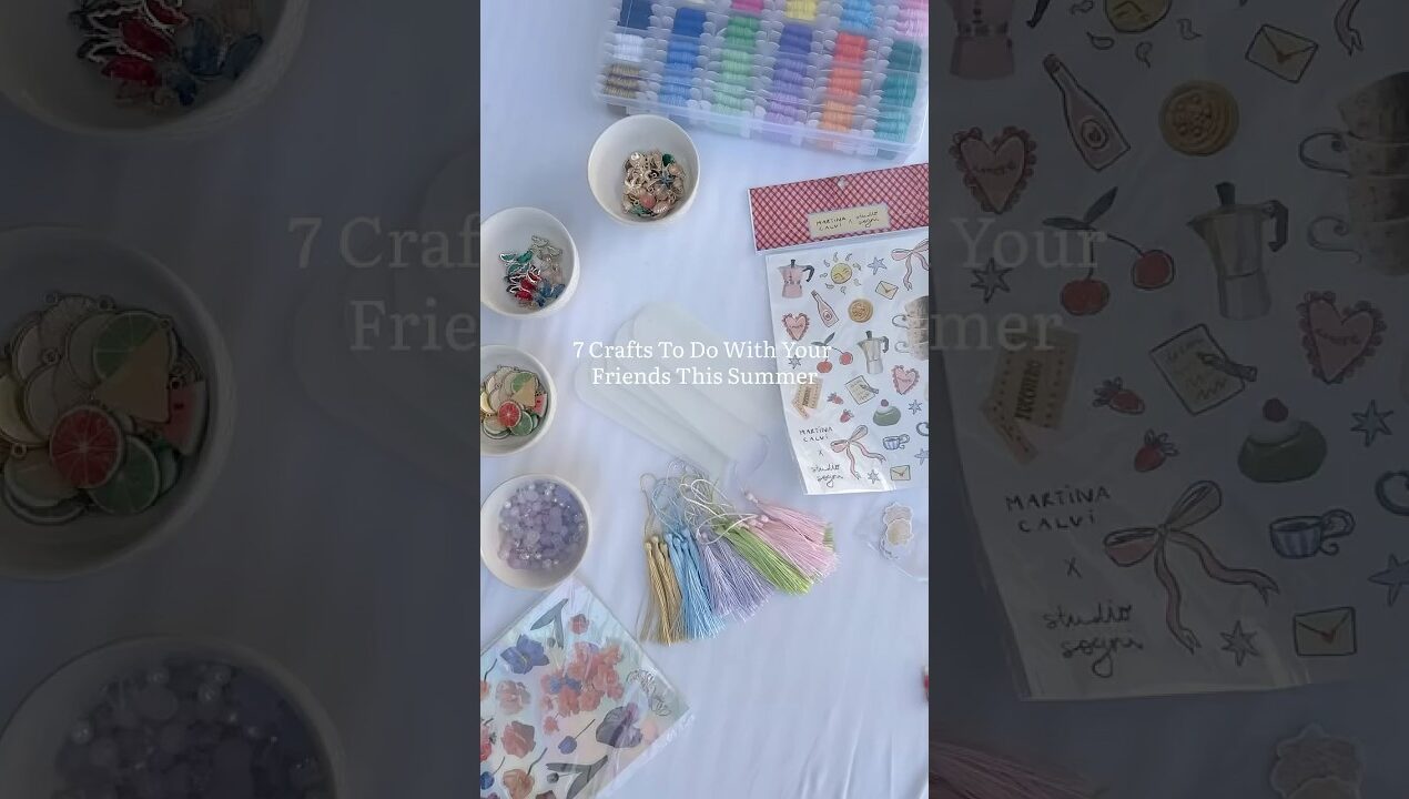 Summer craft ideas #crafts #craft #craftideas #crafty #hobbies #girlsnight #girly #homebody #create