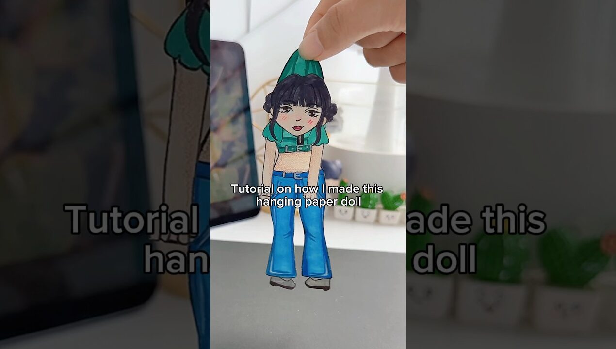 DIY Hanging Doll 🧸🎀 #kpopdemonhunters #sodapop #huntrix