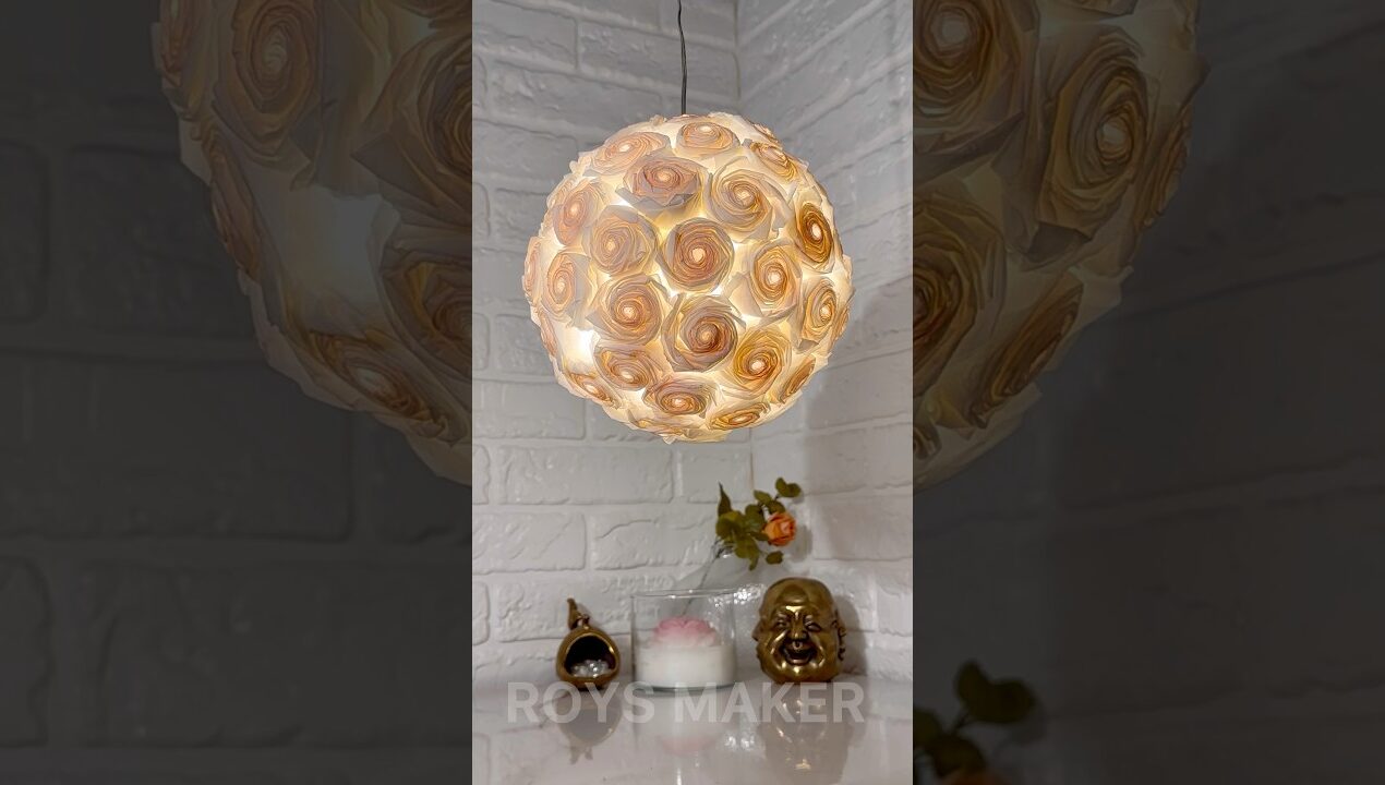 DIY trending lamp💛✨