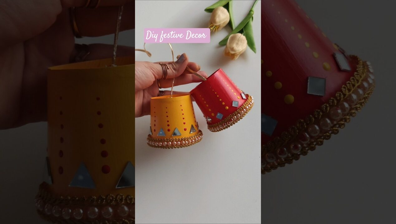 DIY Wall Decor Ideas for Diwali & Navratri: Transform Waste into Beautiful Hangings!