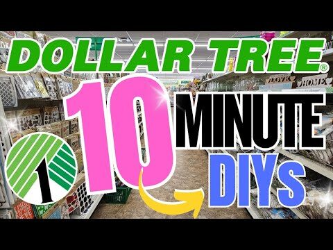 GORGEOUS 🌸 10-Minute Dollar Tree DIY Crafts For Home Decor | Spring Crafts