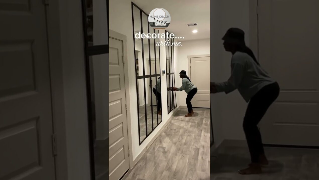 DIY Mirror Wall (Inexpensive and Easy Idea) – Home Decor Ideas