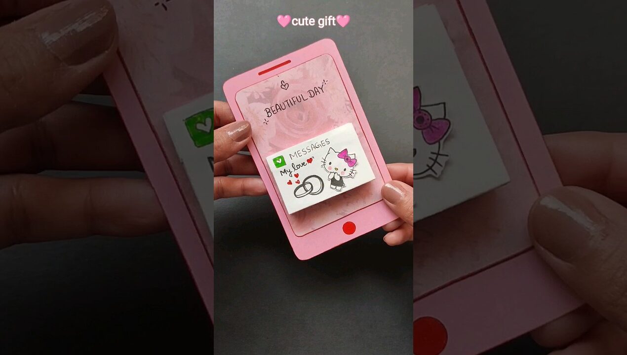 BFF Cute Gift Ideas💖 #shorts #diy #craft #youtubeshorts #mom #barbie #art #gift #fun #creative #kids