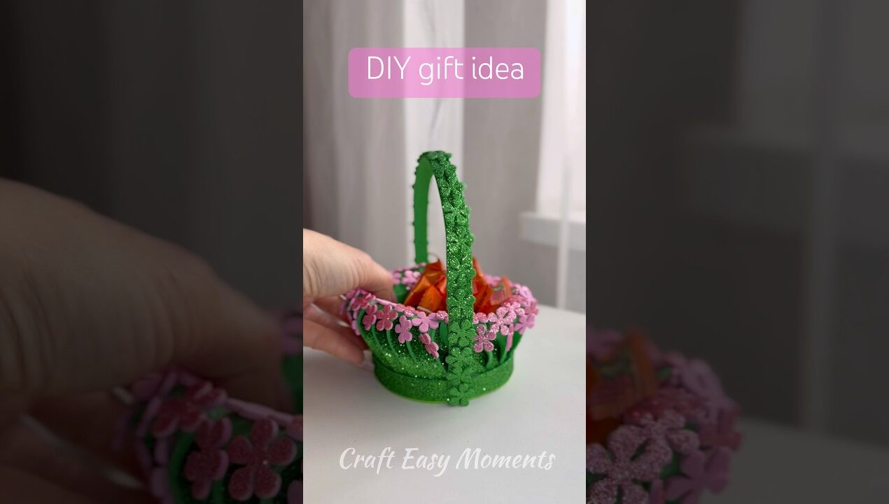 DIY gift idea 🌸💝 #diy #craft #handmade #diyideas #gift #shorts