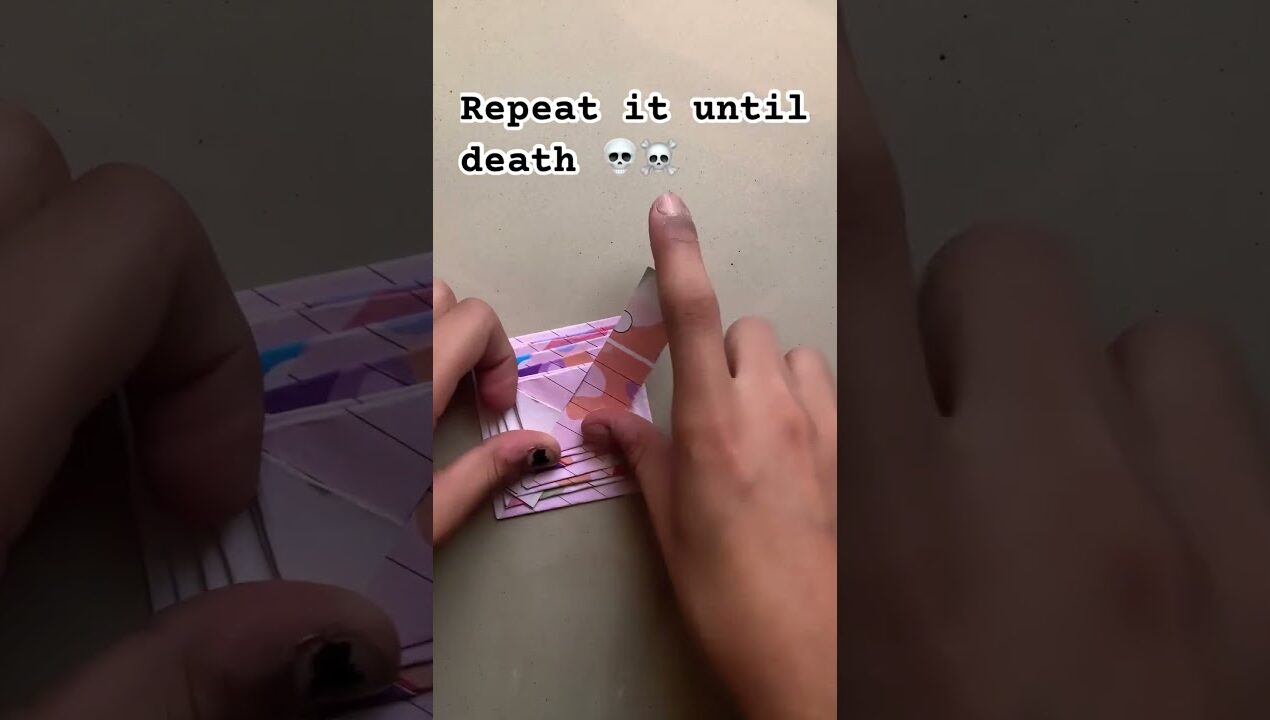 Bored! Try this 🩵#art #craftbug #shortsfeed #aesthetic #craft #ideas #diy