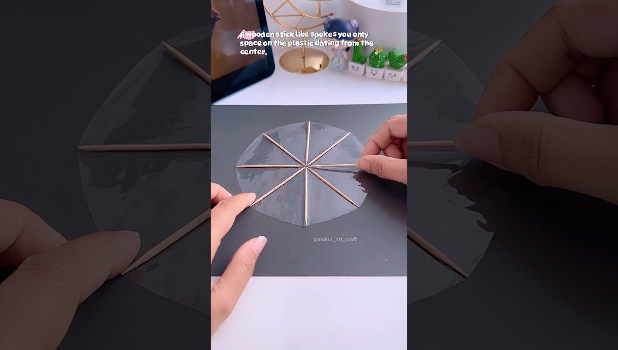 Rainy day craft idea ☔️✨#shorts #artandcraft