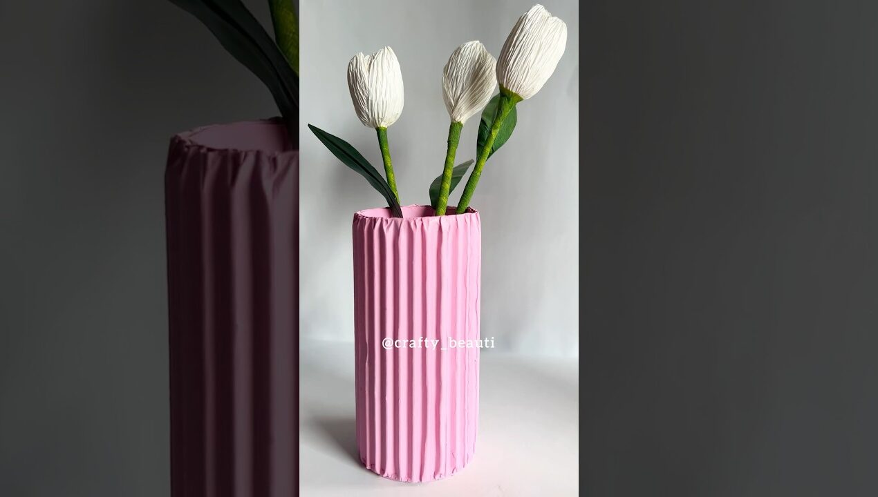 DIY Pinterest Inspired Vase #diy #craft #shorts #shortsfeed #trending #ytshorts