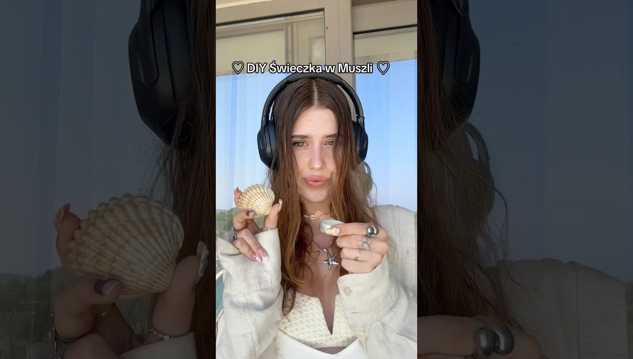 DIY Seashell CANDLE Summer BUCKET List CRAFT