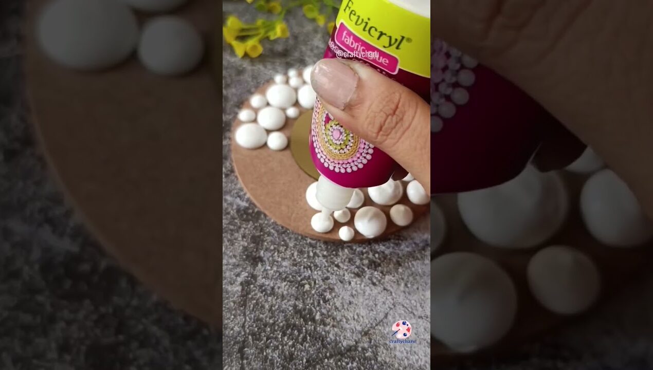 Quick Decorative Mirror DIY 🪞 | Stunning Home Decor with Fevicryl