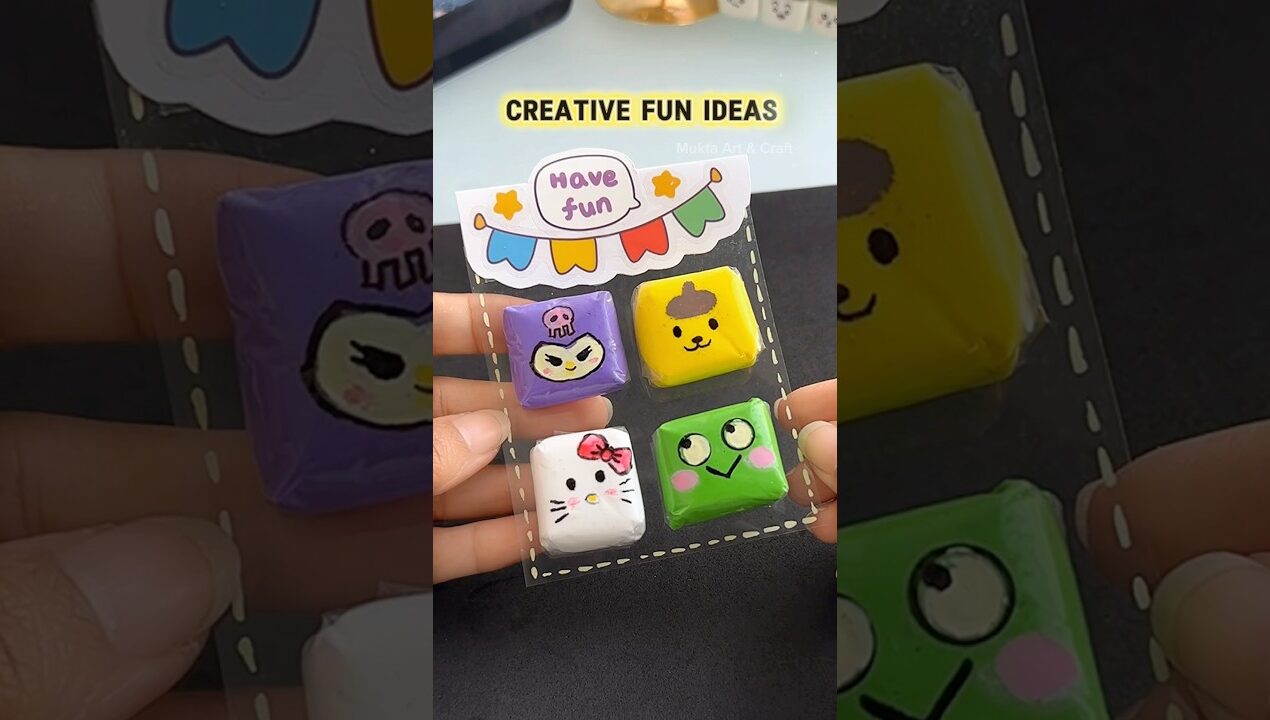 Creative Fun Ideas 🤪✨#shorts #art #diy #craft #muktaartandcraft #youtubeshorts