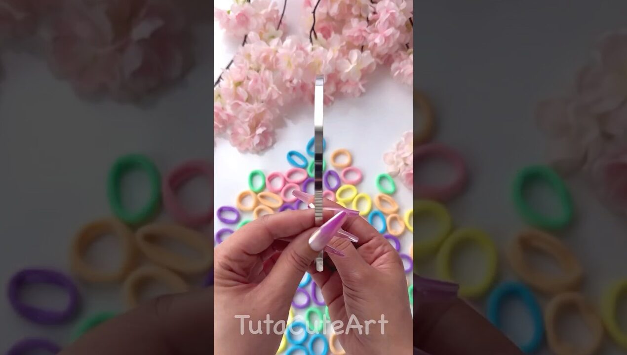 DIY cute headband 🌈🎀
