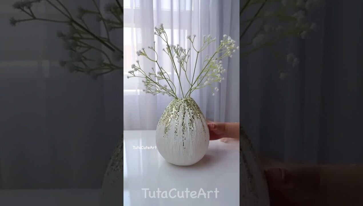 DIY elegant vase ✨ with tissues