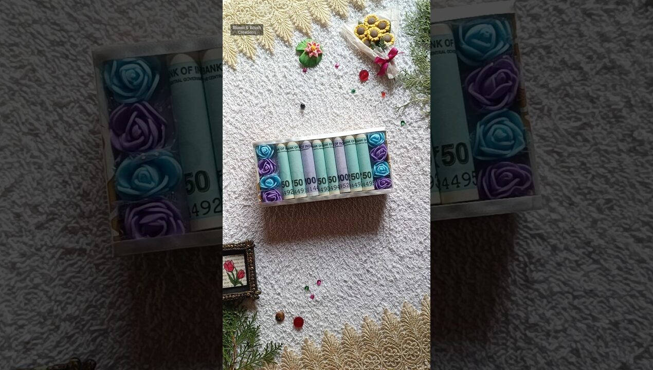 DIY Cash Hamper | Easy Wedding Money Gift Ideas। #giftideas #trendingshorts #viralvideo #diy