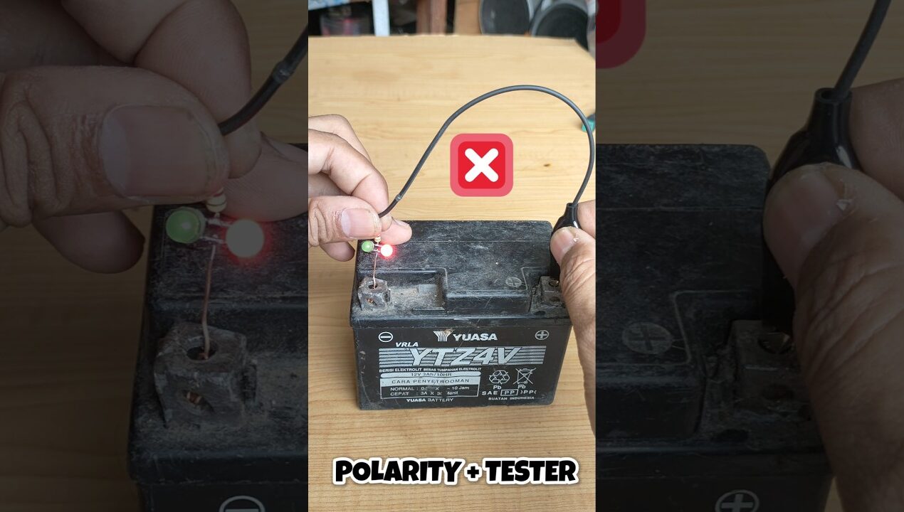 Polarity Tester Circuit #ideas #creative #diy #lifehacks #electronic