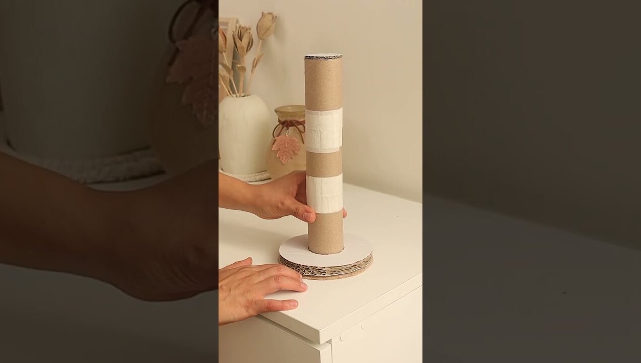 De cartón a elegancia: Una ingeniosa idea para tu hogar. #ideas #diy #manualidades