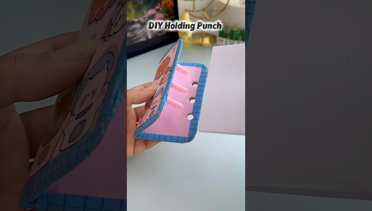 DIY paper holding punch 😱✨#shorts #art #diy #craft #muktaartandcraft #youtubeshorts