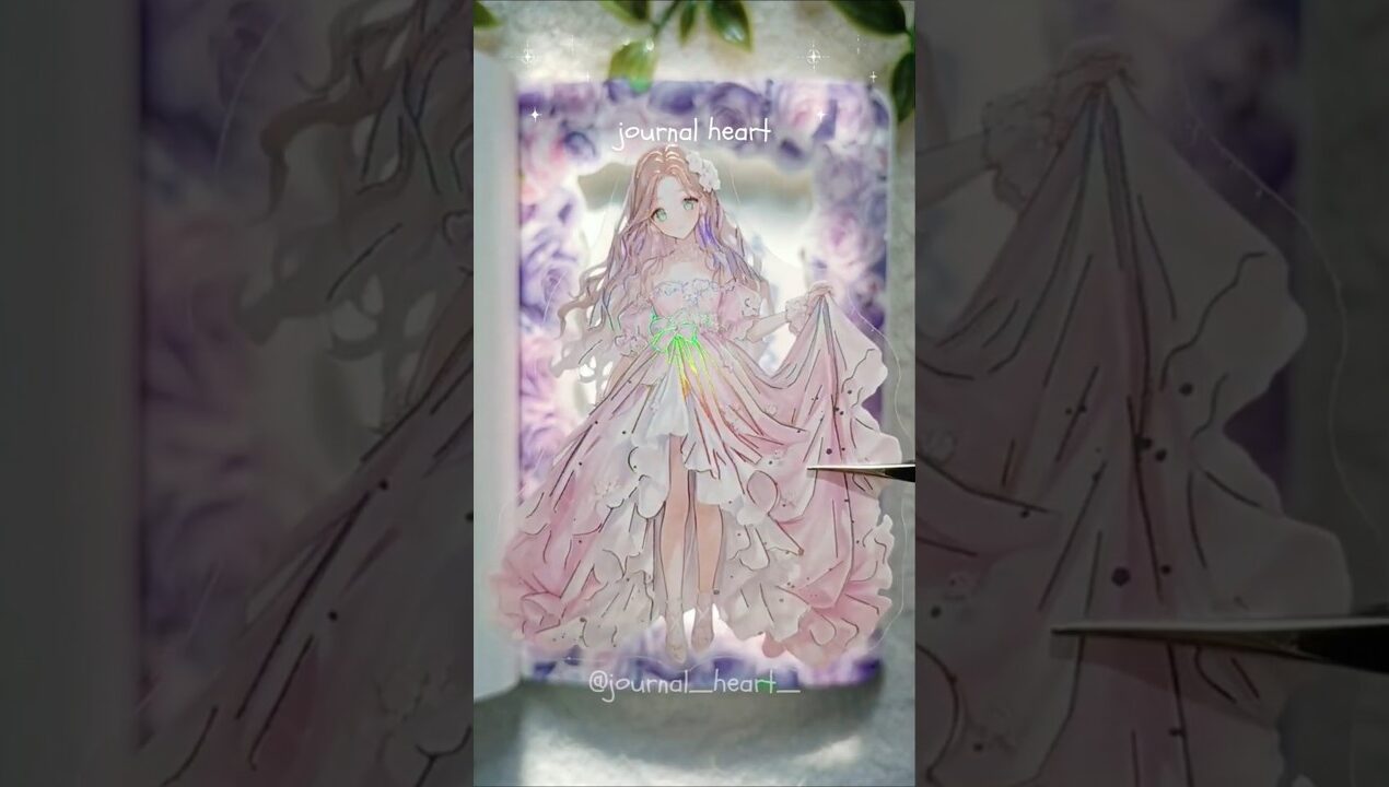 𐙚 ⋆°Princess 🫧theme-ഇൽ journal ചെയ്തലോ? #journalheart #ideas #sticker #diy #pinterest #aesthetic