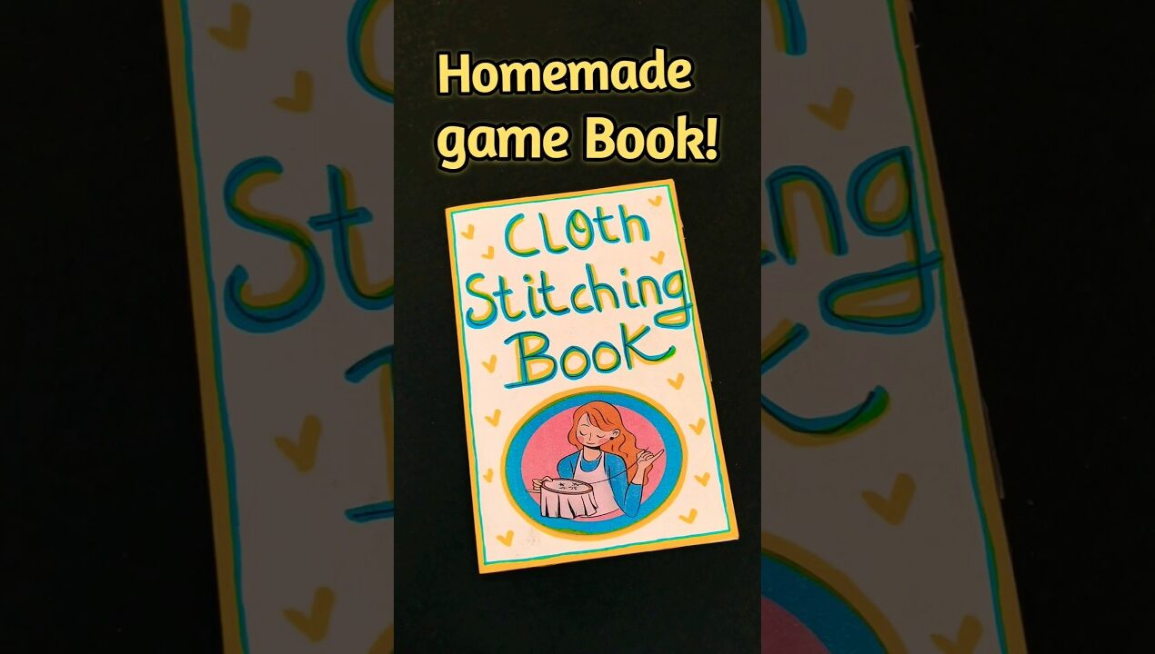 DIY Homemade Cloth Book 😲🌈✨ best out of waste/ easy craft ideas/ paper craft idea #shorts #craft