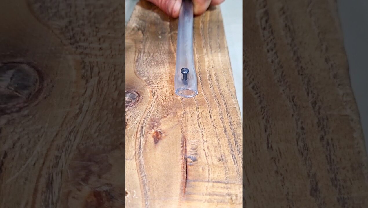 Genius DIY Fasteners Using a Hose For Securing Wires!