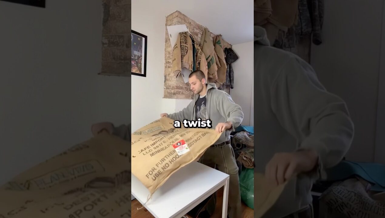 This Genius Business Idea Turns Coffee Sacks Into $300 Sold-Out Fashion