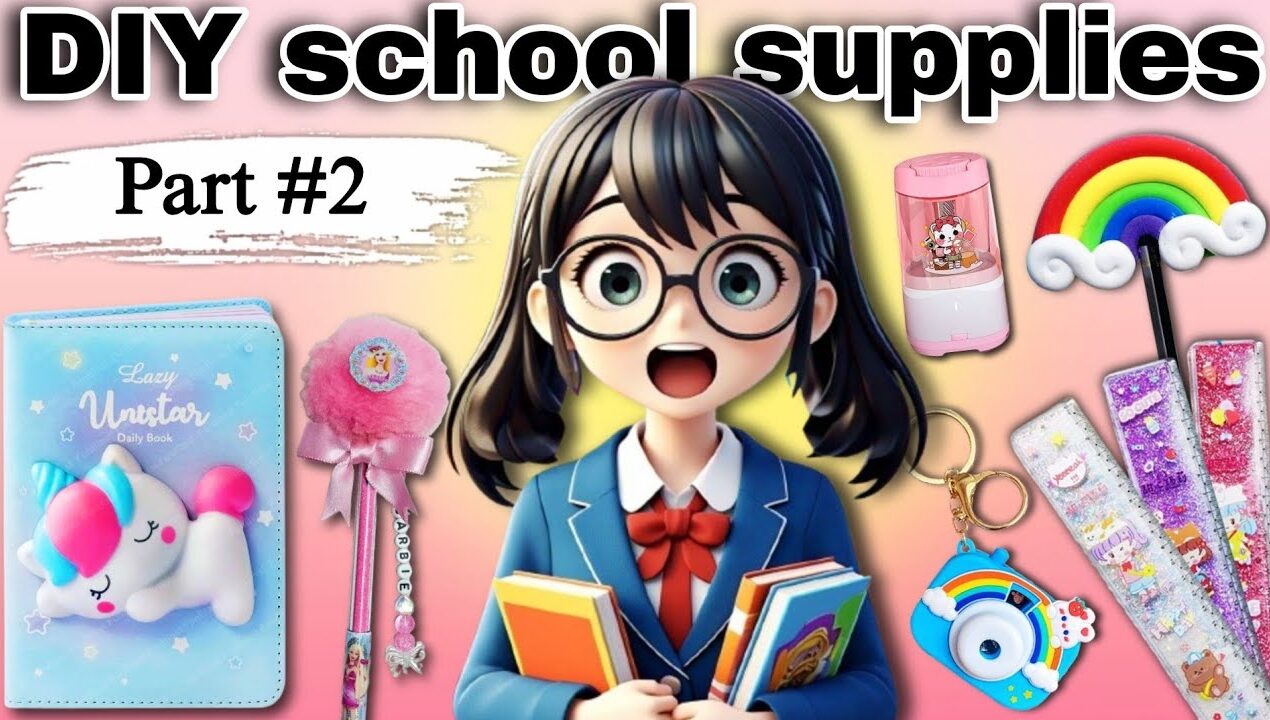 DIY 5 Unique* School Supplies📚🖊️ | Jugad💡| (Part-2) | Shifa Craft