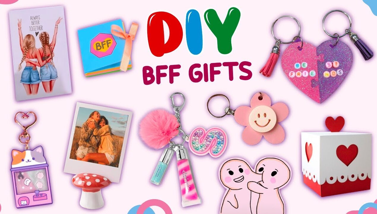 8 DIY – BFF GIFT IDEAS – EASY DIY GIFTS IDEAS FOR BEST FRIEND #bff