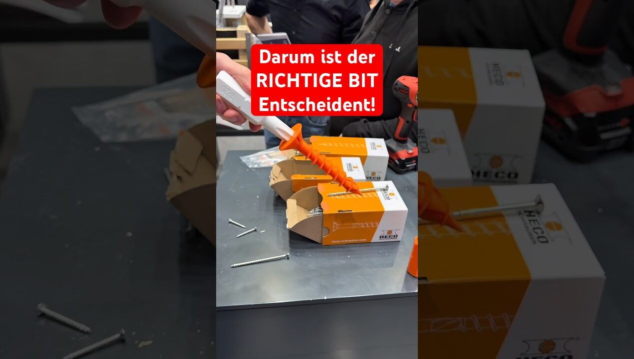 😱 DAS macht HECO BITS so ANDERS! #shorts #diy