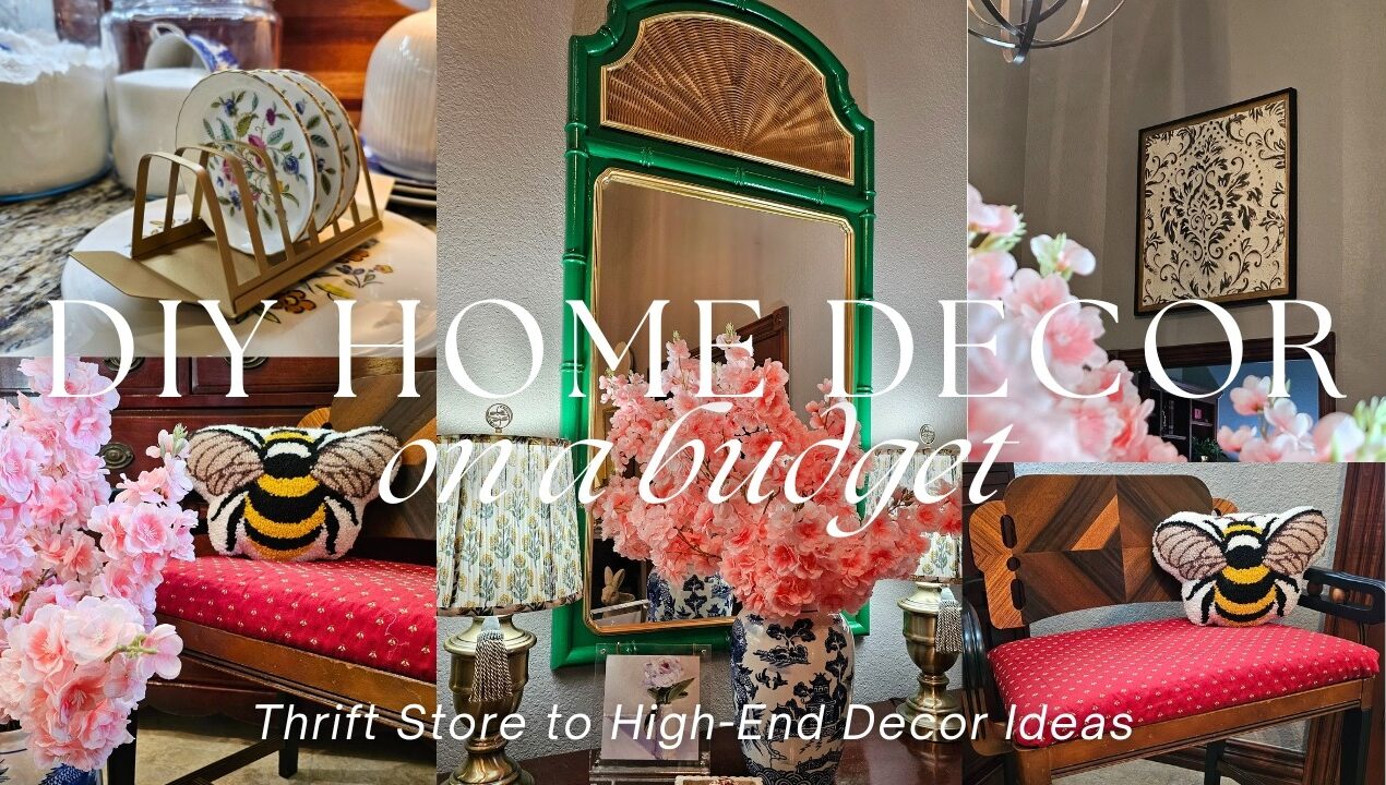 FROM THRIFTED TO GORGEOUS DIY MAKEOVERS THAT LOOK DESIGNER | Easy Home Décor Flips