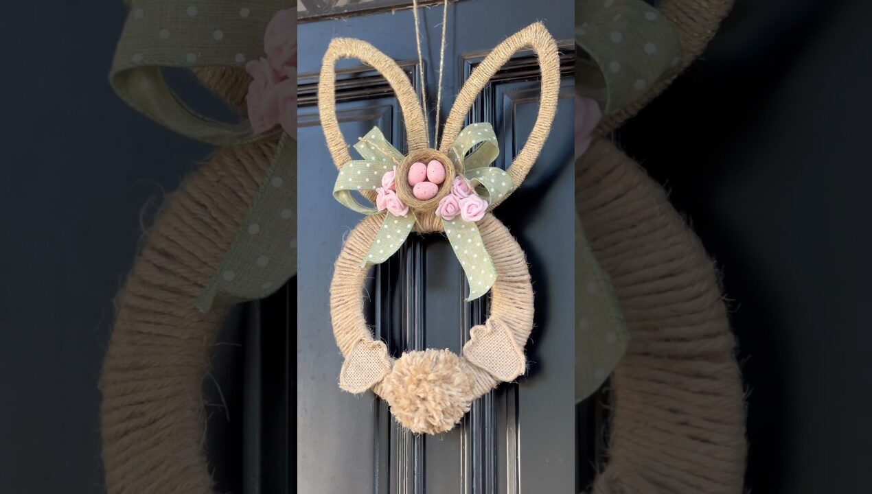 Decoração de Páscoa com papelão e juta EuroRoma #diy #pascoa #easter