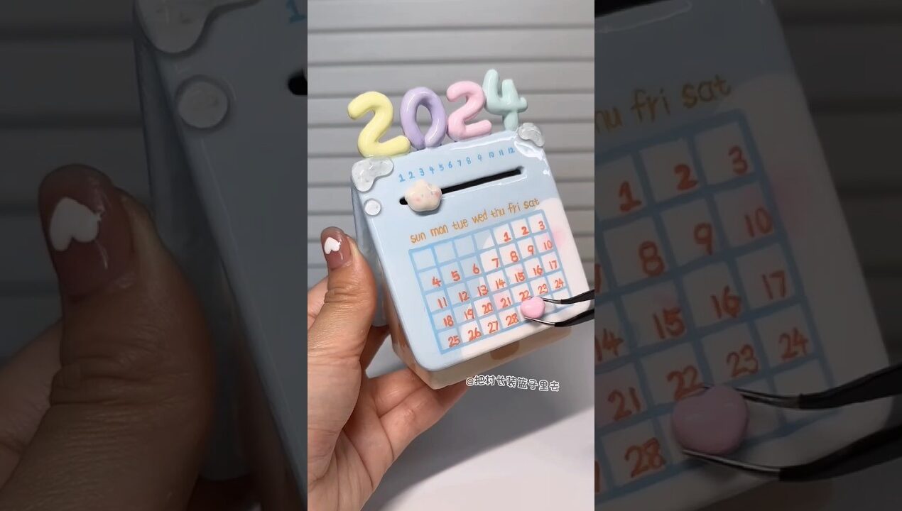 How to make  calendar 2024 crafts #handmade #craft #diy #art