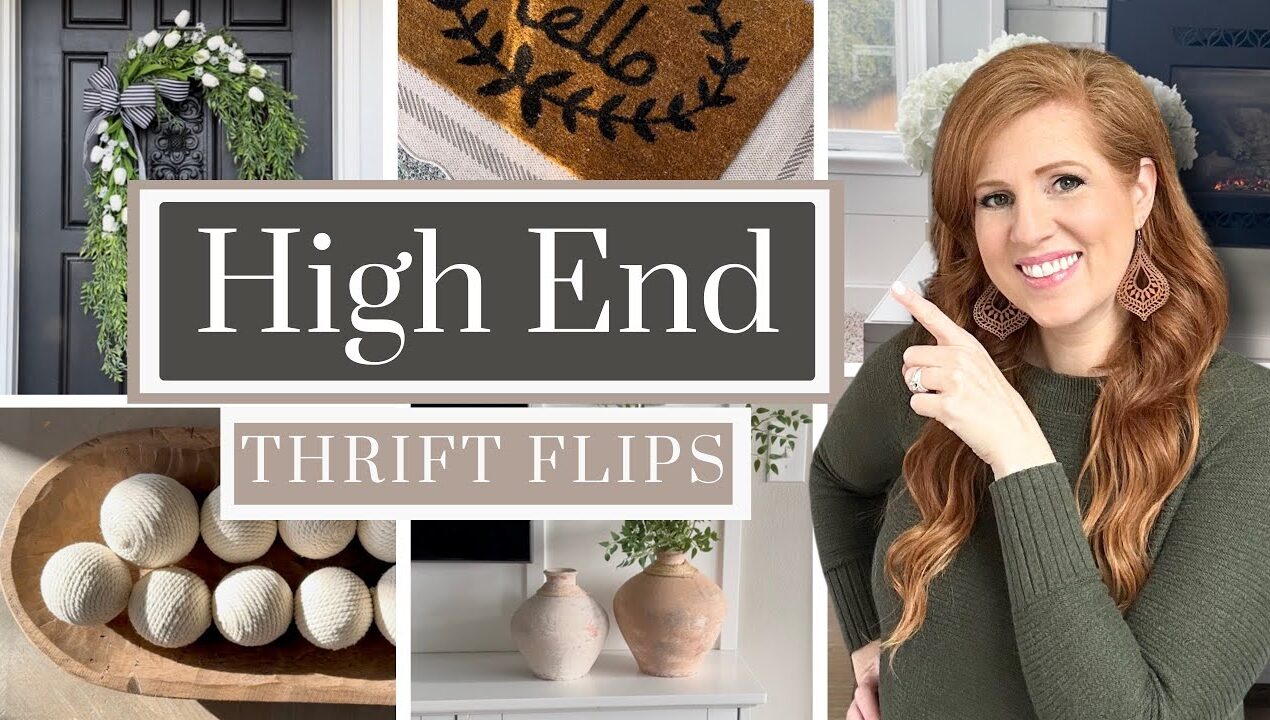 ✨Turn Thrift Store Finds into High-end Decor