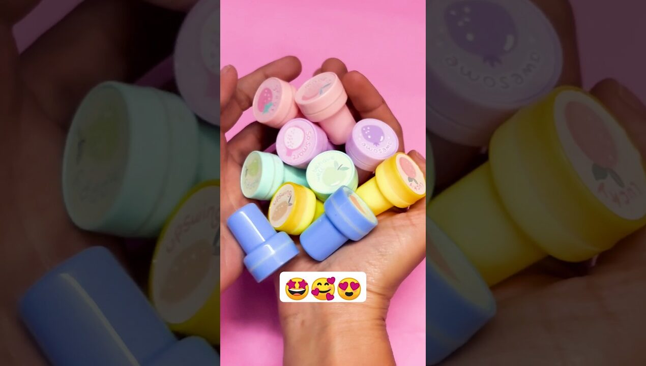 Cute Stamp For Students, Girls Stationery #shorts #diy #art #craft #trending