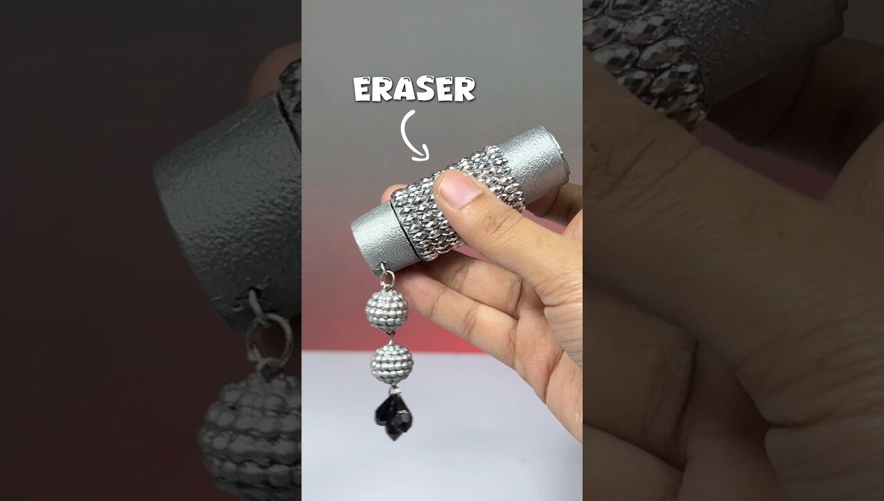 DIY Lipstick 💄 Eraser! #shorts #diy