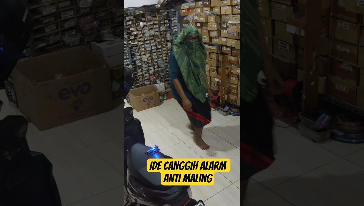 Ide Canggih Alarm Rumah Pengusir maling #ideas #creative #diy #tutorial #lifehacks