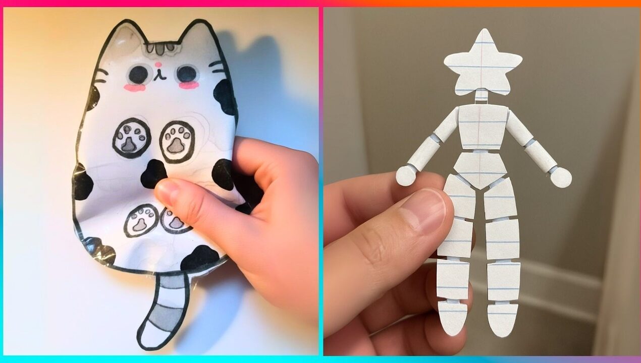 Easy Paper Crafts To Do When Bored