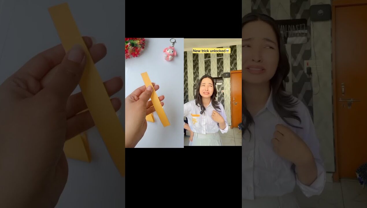 🤓💞Easy Paper Bow🎀🎀 #shorts #ytshorts #yt #diy #bows #trending #craft #art #subscribe #viral #easy