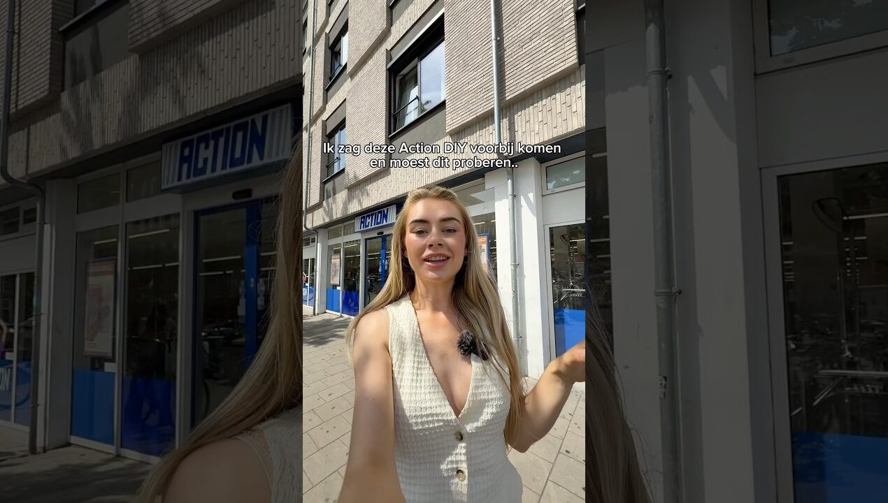 Voor een leuke DIY MOET je natuurlijk bij de Action zijn!