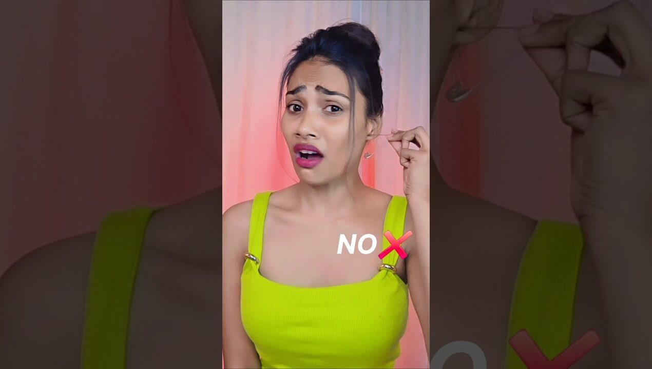 DIY Safety Pin Earrings 😱 Trending Design #hack #diy #creativity #earrings #new #shorts #viralvideo