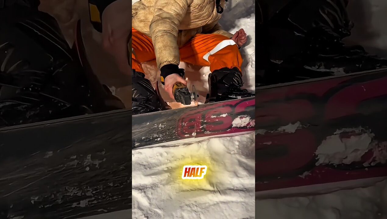 The Genius Idea Behind Splitboards 😲😍 #shortsfeed #diy #shorts #snowboarding #facts #youtubeshorts