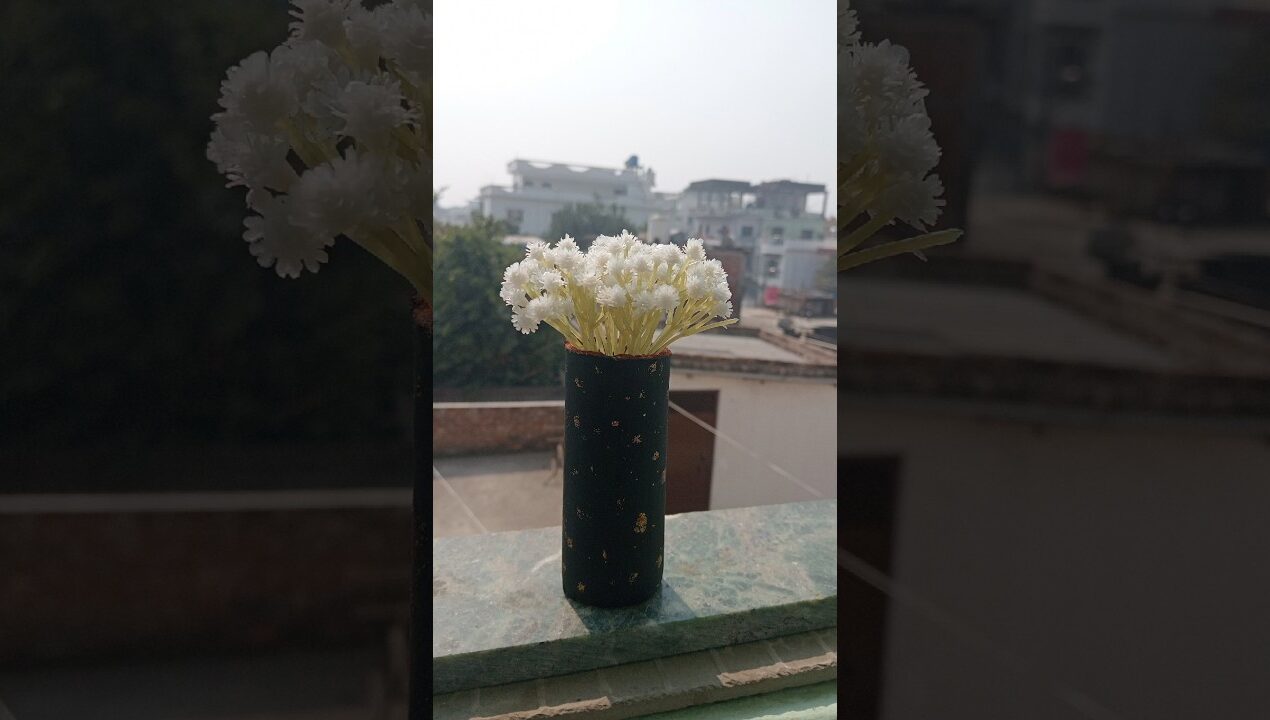 Diy pinteresty Vase💖 #viralcraft #youtubeshorts #flowervase #diyideas #easycraftideas #homemadecraft