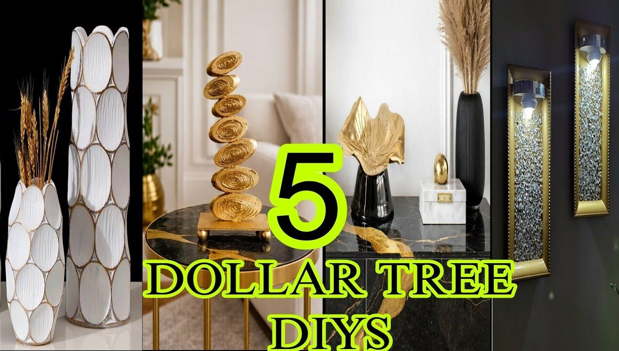 5 Dollar Tree Home Decor ideas That Look Expensive | Craft Angel