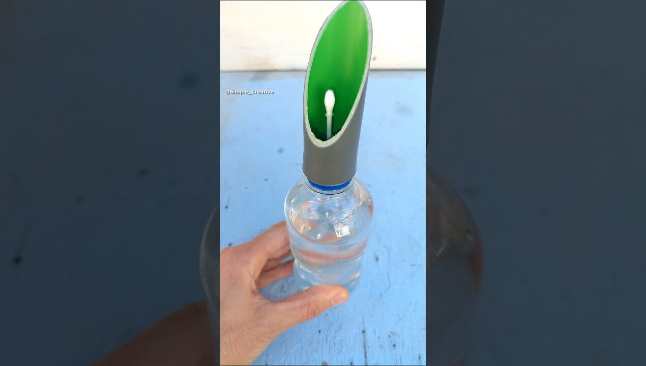 Great DIY Garden Ideas From Plastic Bottles And PVC Pipe #diy tips #gardening #homemade