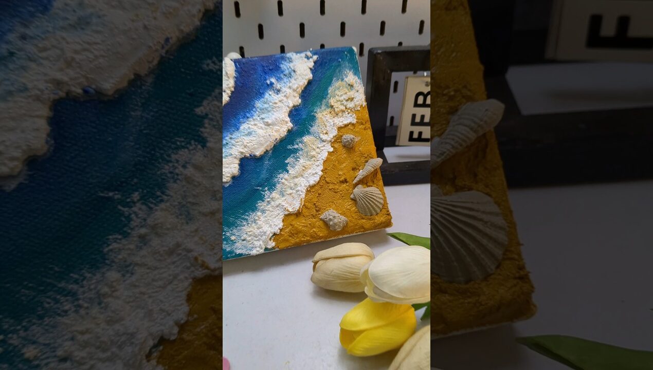 painting using salt 🙂🤌 #diy #artscraft #artandcraft #craft