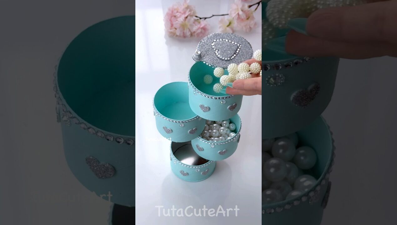 DIY Rotating Storage Box✨