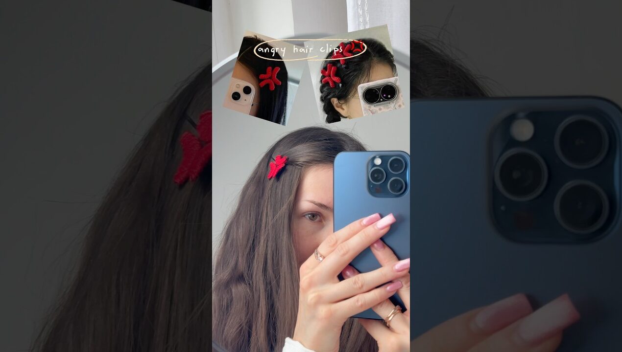 Angry hair clip 💢 #идеяподарков #diy #handmade #diy #giftideas