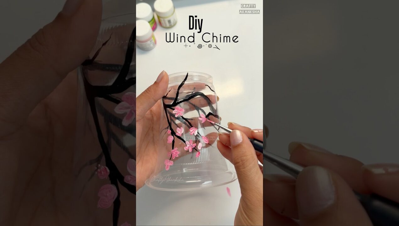 DIY 🎐Wind Chime From Waste martial #shorts #diy