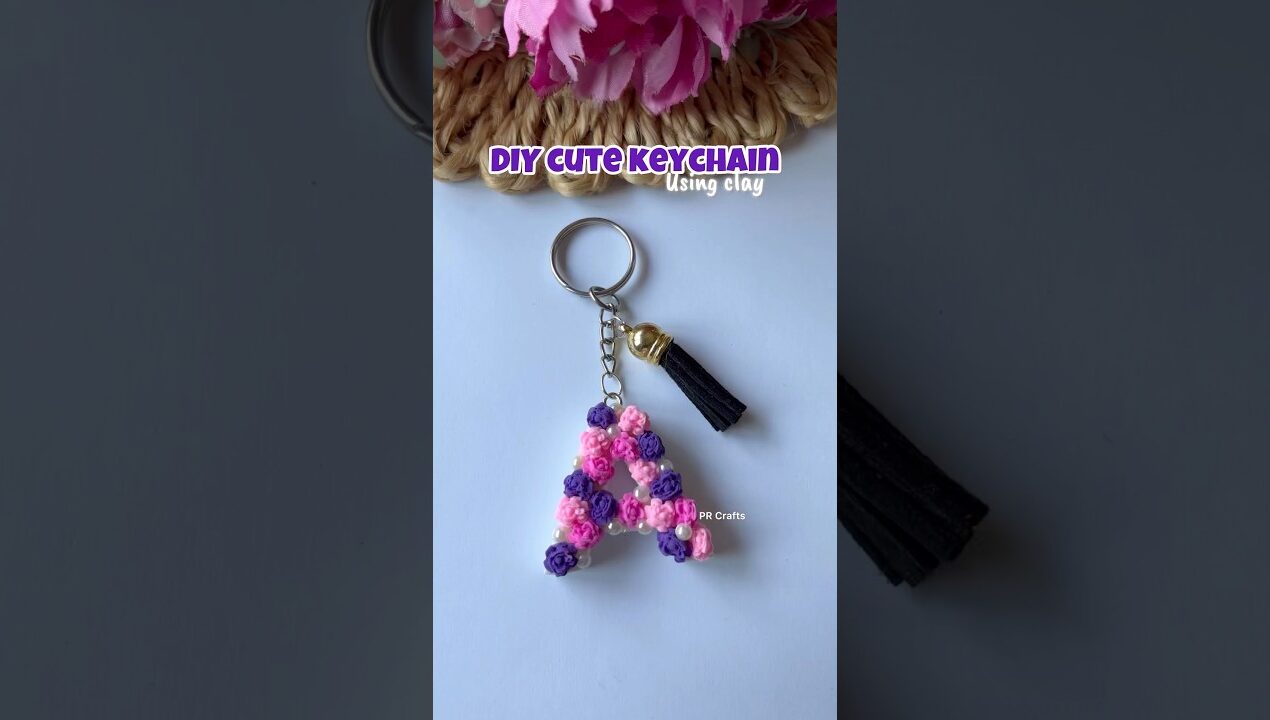 Cute clay art🥺||#diy #clayart #clay #foamclay #letterart #alphabet #tutorial #claycrafts #handmade