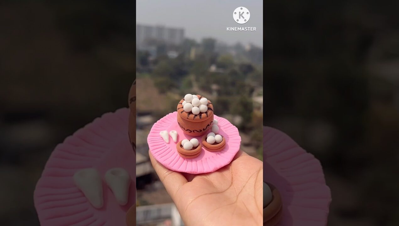 DIY idea 💡 super clay diye sweet banano#diy claycrafts #trending #diy #music #funny #clay #short