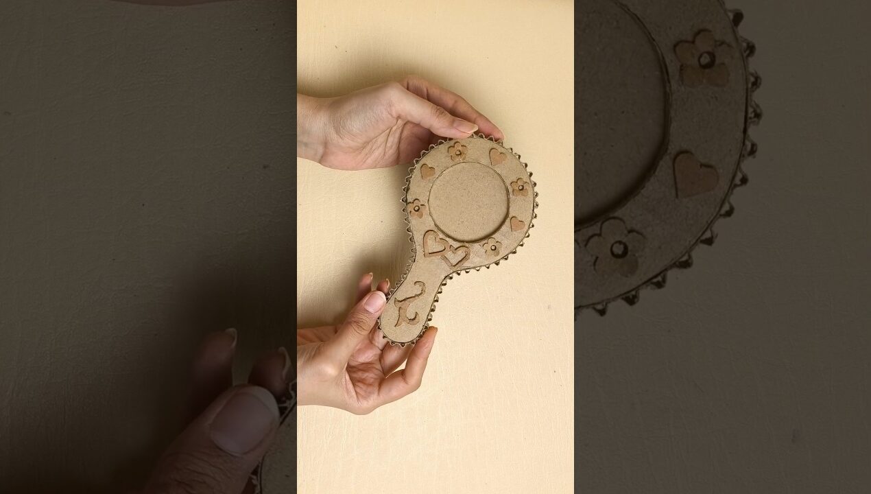 Cardboard Art Idea #cardboardcraft #diy